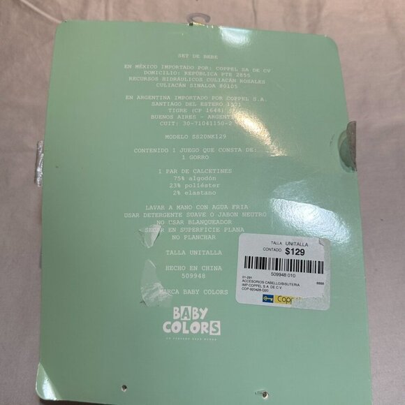 NWT - newborn baby hat and booties - Picture 2 of 2